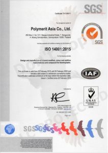 Polymerit Asia ISO 14001-2015V2022